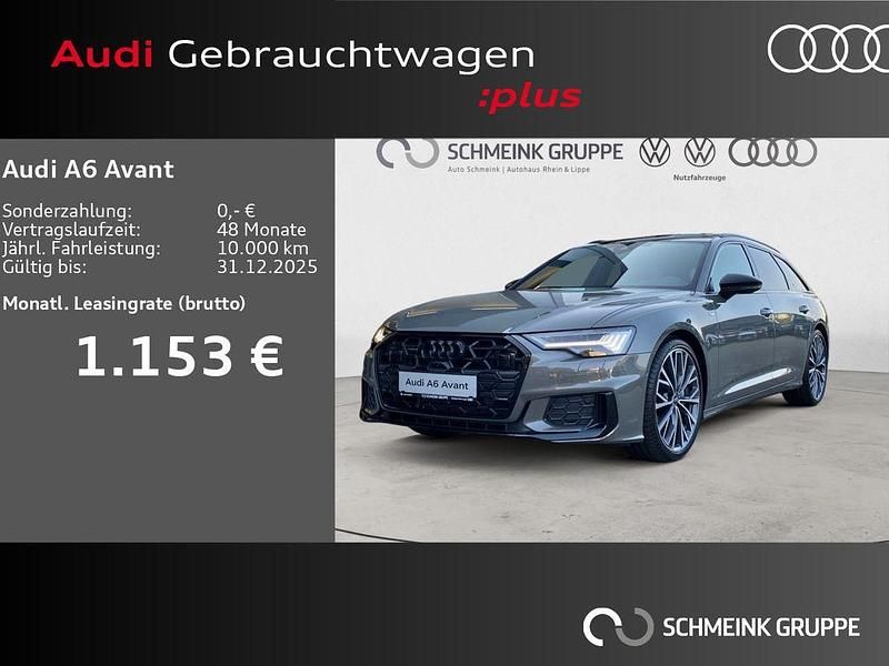 Chronosgrau metallic Gebraucht 2025 Audi A6 S-Line Kombi | 92.680 € - Bild 1/4