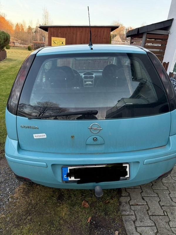Blau Gebraucht 2006 Opel Corsa Kleinwagen | 555 € (Superpreis) - Bild 1/4