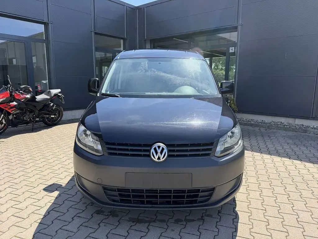 Gebraucht VW Caddy Trendline 105 PS (77 kW) 2012 Schwarz Van / Kleinbus