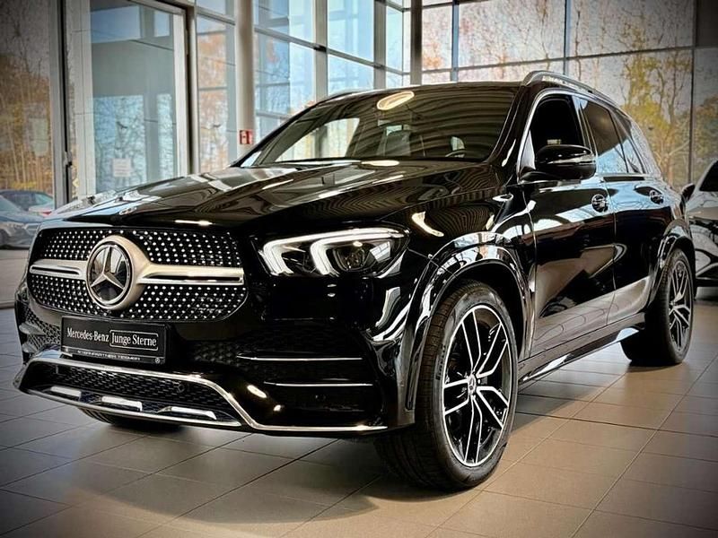 Schwarz Gebraucht 2022 Mercedes GLE350 AMG SUV | 66.200 € (Etwas zu teuer) - Bild 1/3
