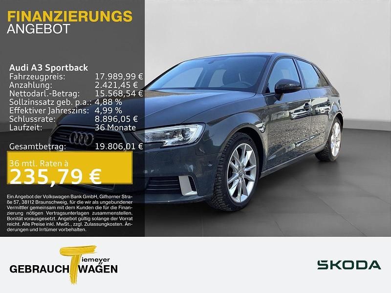 Gebraucht Audi A3 Business 190 PS (139 kW) 2018 Grau Limousine
