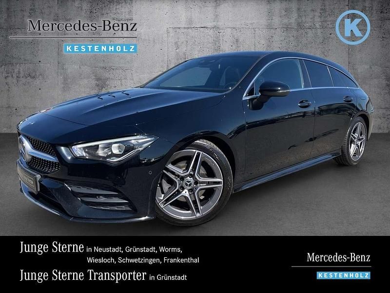 Nachtschwarz Gebraucht 2020 Mercedes CLA250 Shooting Brake AMG Kombi | 28.980 € (Etwas zu teuer) - Bild 1/4