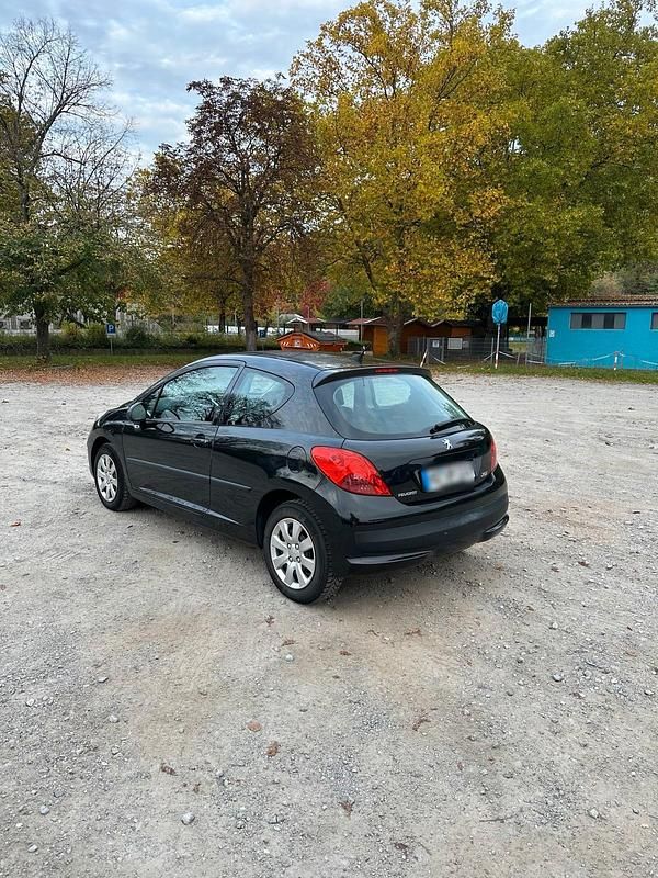 Gebraucht Peugeot 207 2007 Schwarz Coupé