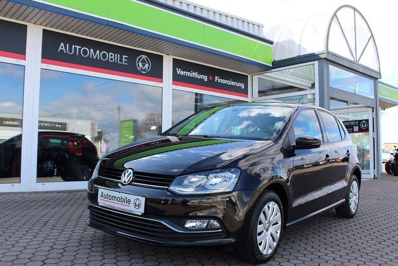 Gebraucht VW Polo LOUNGE 75 PS (55 kW) 2015 Schwarz Kleinwagen