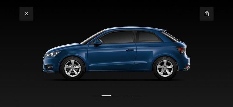 Blau Gebraucht 2017 Audi A1 Kleinwagen | 8.900 € (Guter Preis) - Bild 1/4