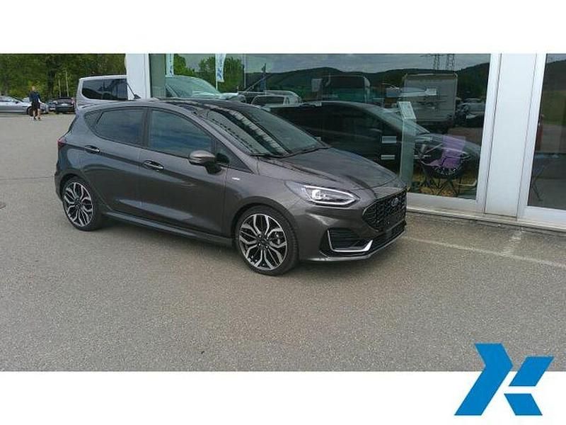 Metallic) (grau Gebraucht 2022 Ford Fiesta ST-Line Kleinwagen | 24.990 € - Bild 1/4