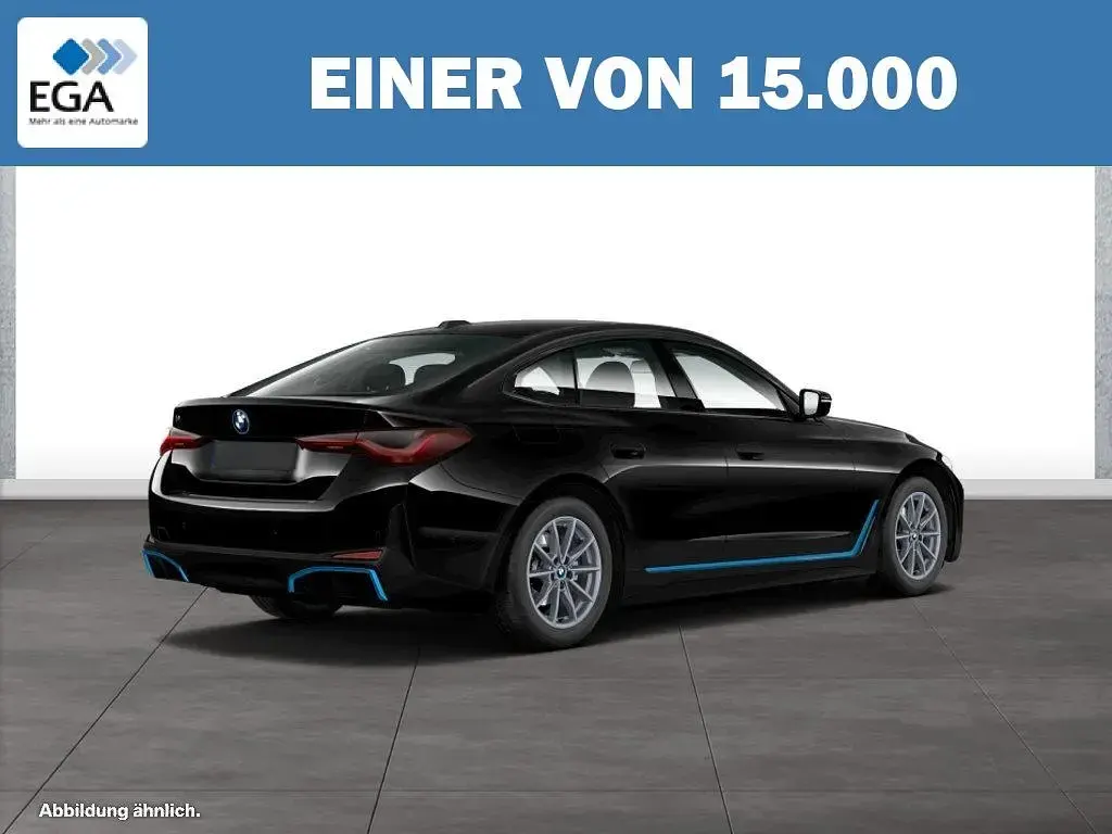 Używany BMW i4 Efficient Dynamics 250 kW (340 KM) 2023 Czarny Sedan/Limuzyna