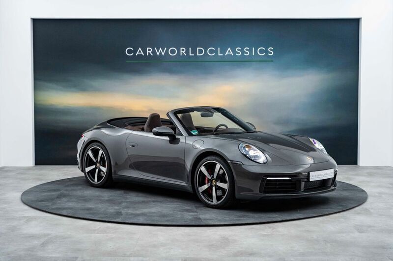 Grau Gebraucht 2019 Porsche 911 Carrera S Cabriolet Cabrio | 124.911 € (Fairer Preis) - Bild 1/4