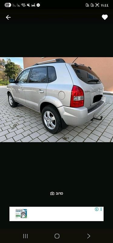 Gebraucht Hyundai Tucson 140 PS (102 kW) 2006 Silber SUV