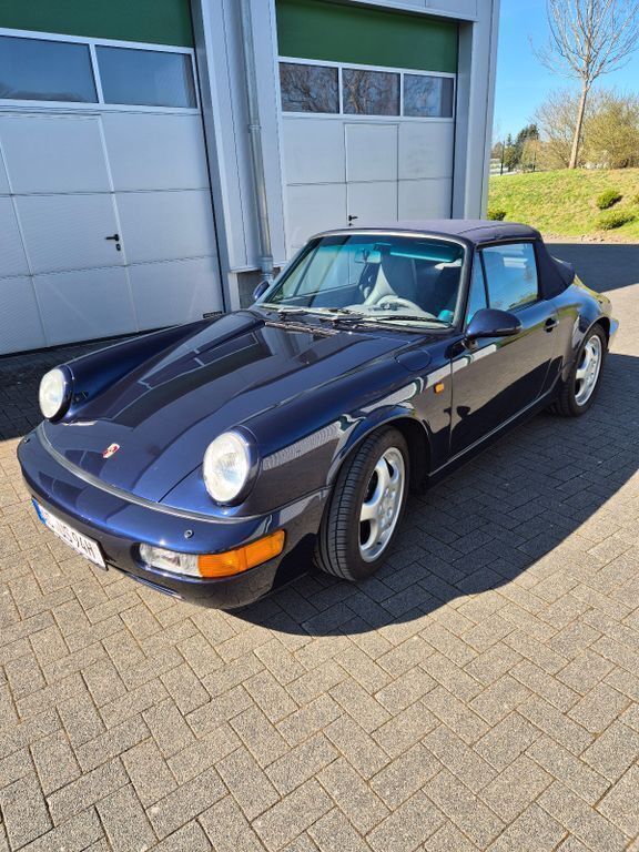 Blau Gebraucht 1992 Porsche 964 Cabrio | 99.000 € - Bild 1/4