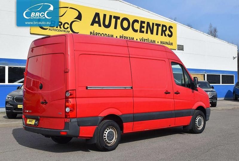 Używany VW Crafter 136 KM (100 kW) 2016 Czerwony Van
