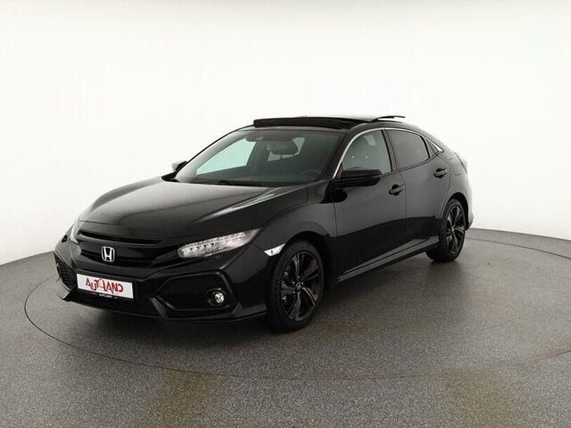 Schwarz Gebraucht 2017 Honda Civic Executive Limousine | 15.990 € (Etwas zu teuer) - Bild 1/4
