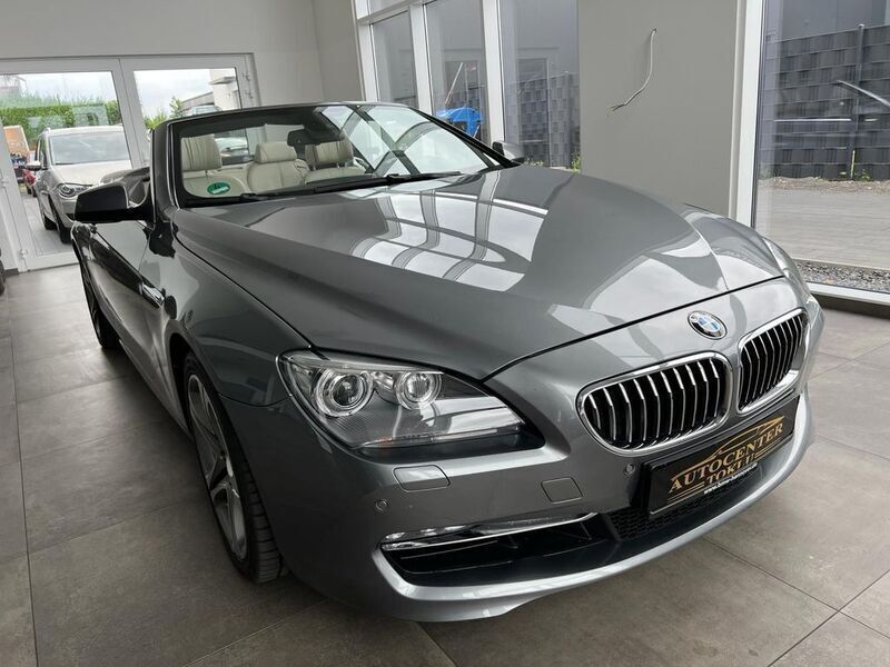 Gebraucht BMW 640 Cabriolet Sport Line 320 PS (235 kW) 2011 Spacegrau metallic (metallic) Cabrio