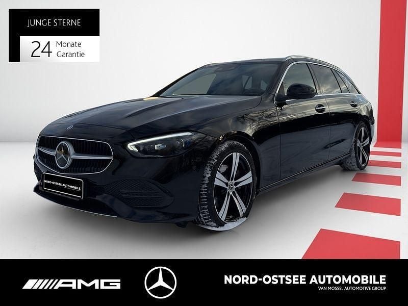 Schwarz Gebraucht 2022 Mercedes C220 Advanced Limousine | 25.890 € (Guter Preis) - Bild 1/4