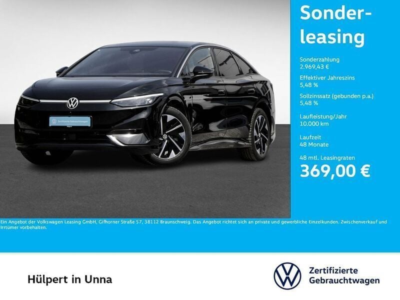 Schwarz Gebraucht 2024 VW ID.7 Pro Limousine | 43.611 € (Guter Preis) - Bild 1/4