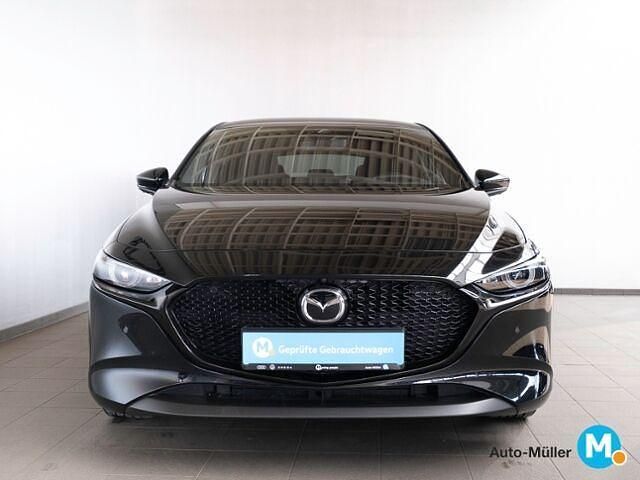 Gebraucht Mazda 3 Selection 179 PS (131 kW) 2021 Schwarzmetallic (metallic) Limousine