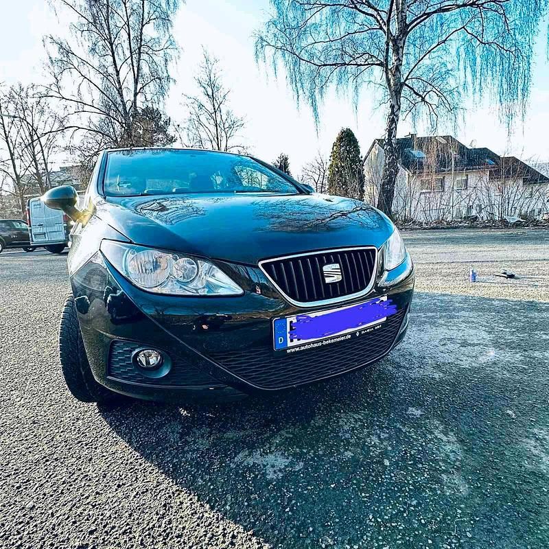 Gebraucht Seat Ibiza 2011 Schwarz Kleinwagen