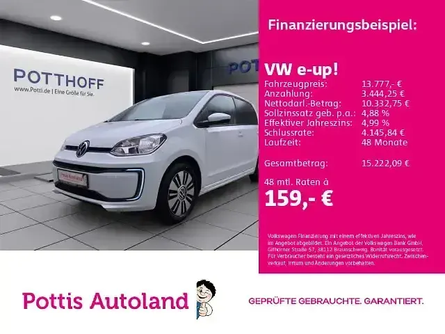 Gebraucht VW e-up! United 61 kW (83 PS) 2021 Kleinwagen