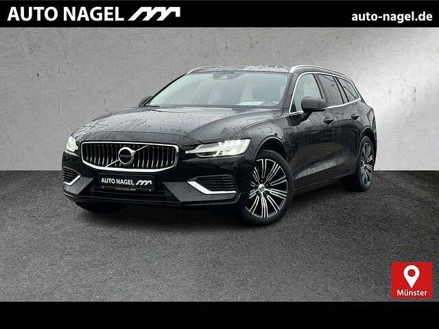 Gebraucht Volvo V60 Inscription 253 PS (186 kW) 2021 Black solid "stone" / solid Kombi