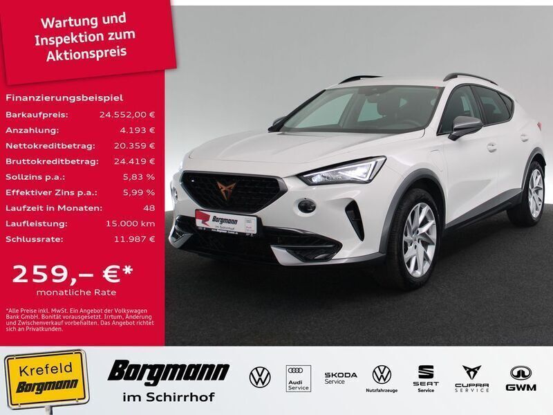 Candy weiss Gebraucht 2022 Cupra Formentor Basis SUV | 24.552 € (Guter Preis) - Bild 1/4