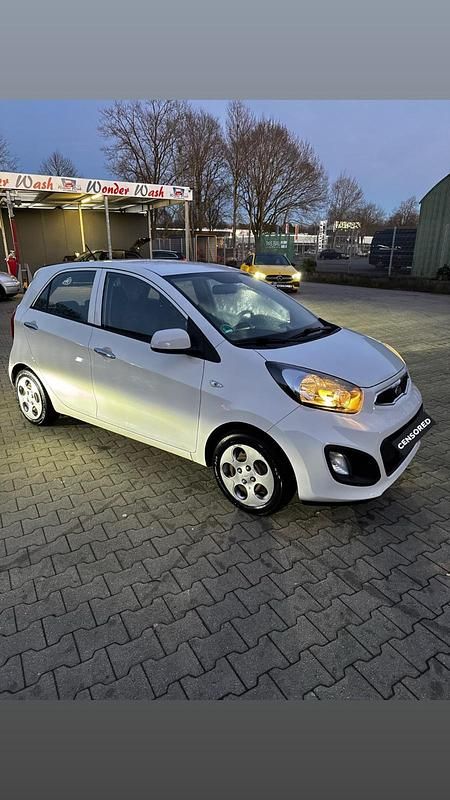 Gebraucht Kia Picanto 67 PS (49 kW) 2015 Weiß Kleinwagen
