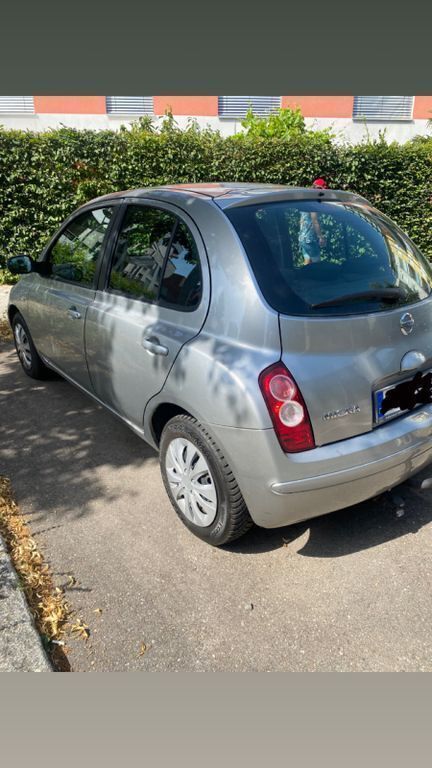 Silber Gebraucht 2008 Nissan Micra Acenta Kleinwagen | 1.700 € (Fairer Preis) - Bild 1/4