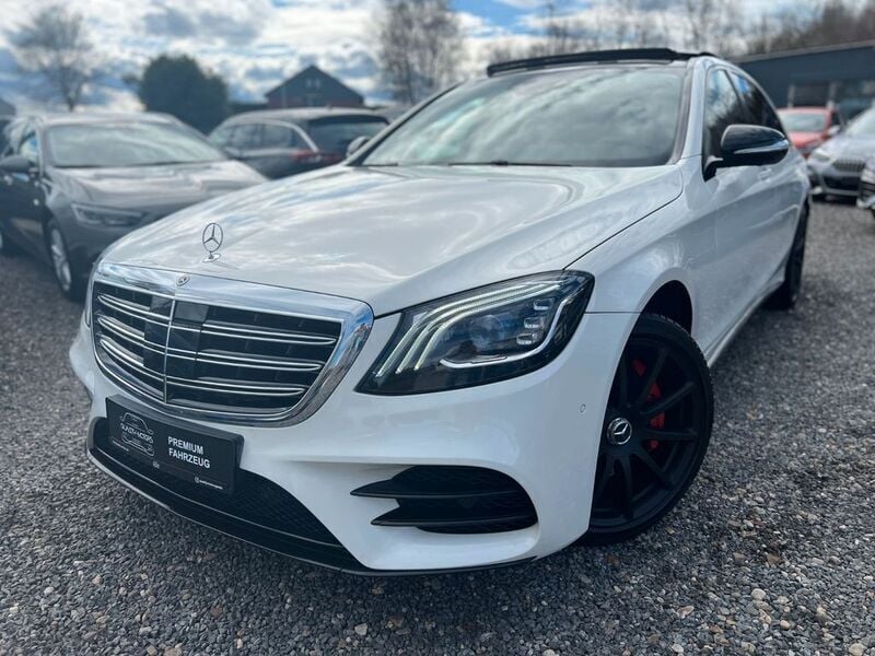 Weiß Gebraucht 2018 Mercedes S400 AMG Limousine | 46.490 € (Superpreis) - Bild 1/4