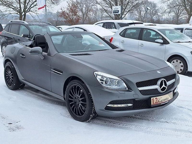 Gebraucht Mercedes SLK200 184 PS (135 kW) 2015 Grau Cabrio