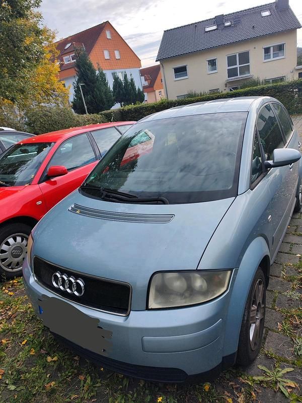 Blau Gebraucht 2003 Audi A2 Kleinwagen | 1.200 € (Superpreis) - Bild 1/4