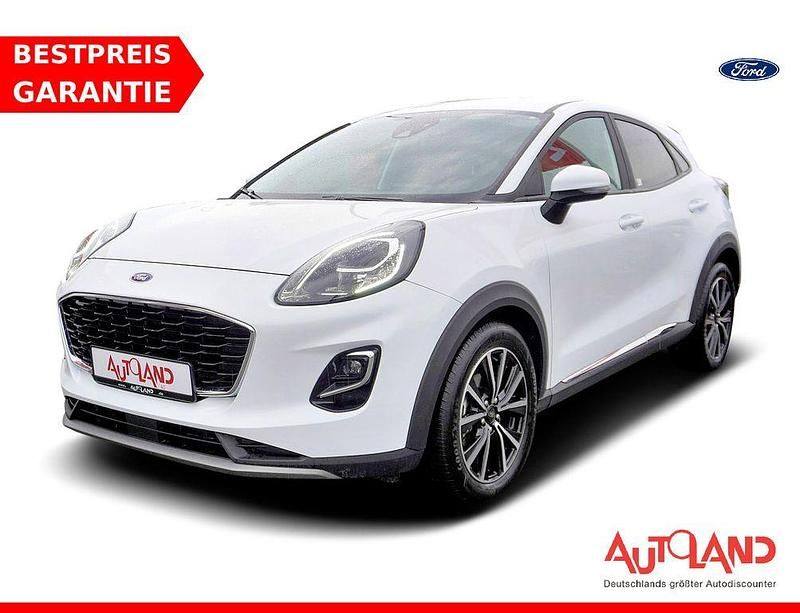 Weiß Gebraucht 2023 Ford Puma Gen-E Titanium SUV | 20.890 € - Bild 1/4