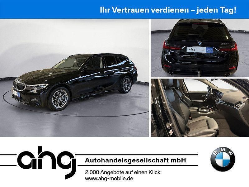 Schwarz Gebraucht 2021 BMW 320e Sport Line Kombi | 25.660 € (Fairer Preis) - Bild 1/4