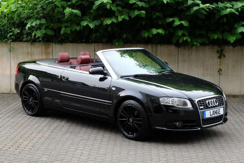 Phantomschwarz perleffekt (metallic) Gebraucht 2008 Audi A4 Cabriolet Exclusive Cabrio | 2.980 € - Bild 1/4