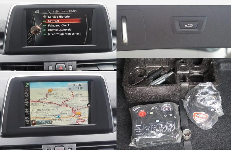 Gebraucht BMW 214 Active Tourer 95 PS (69 kW) 2016 Grau Van / Kleinbus