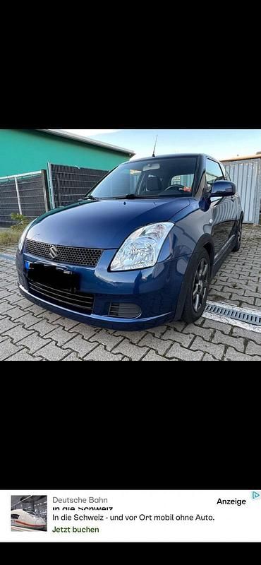 Gebraucht Suzuki Swift 2007 Blau Kleinwagen