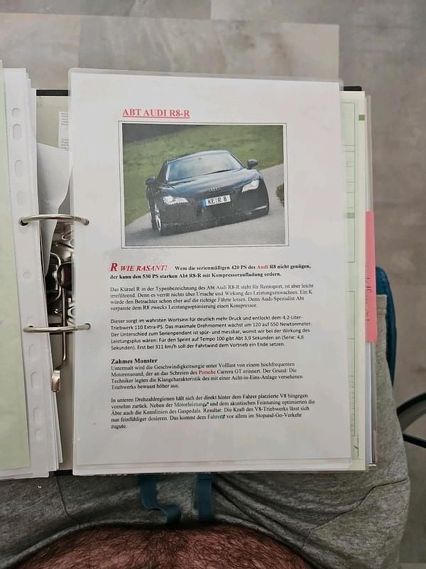 Gebraucht Audi R8 Coupé 530 PS (389 kW) 2009 Schwarz Coupé