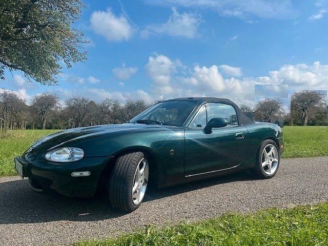 Gebraucht Mazda MX5 110 PS (80 kW) 1999 Grün Cabrio