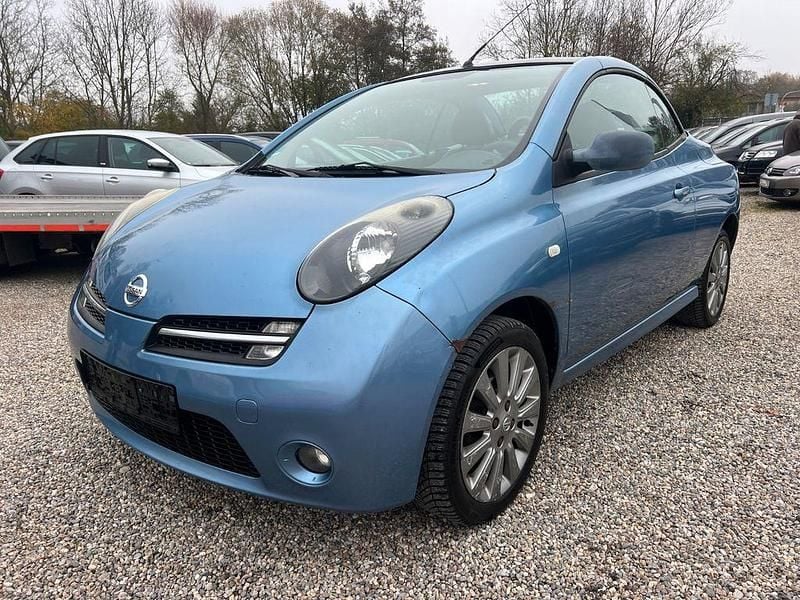 Blau Gebraucht 2006 Nissan Micra C+C Premium Edition Cabrio | 1.500 € (Guter Preis) - Bild 1/4