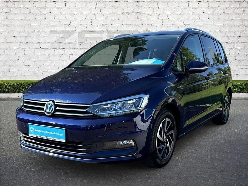 Gebraucht VW Touran Join 150 PS (110 kW) 2018 Blau Van / Kleinbus