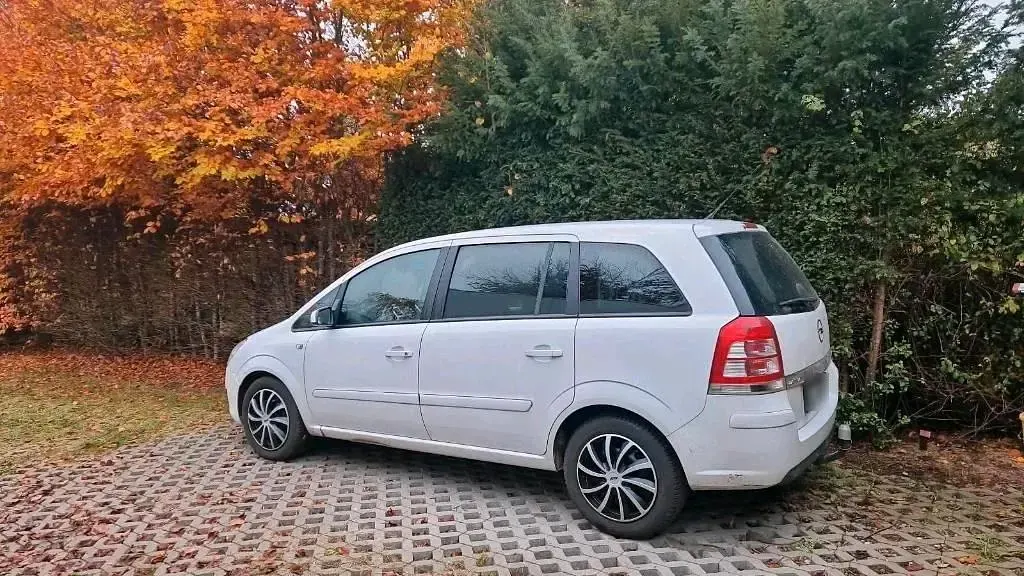 Gebraucht Opel Zafira 120 PS (88 kW) 2009 Weiß Van / Kleinbus