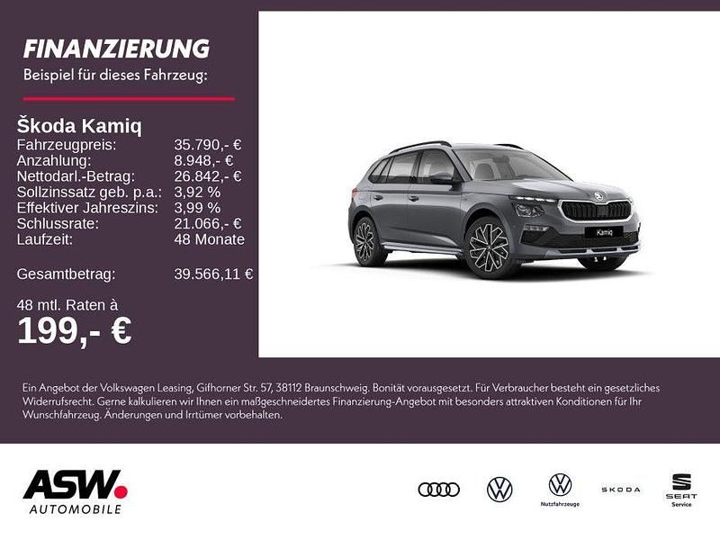 Grau Neu 2025 Skoda Kamiq Tour SUV | 35.790 € (Teuer) - Bild 1/4