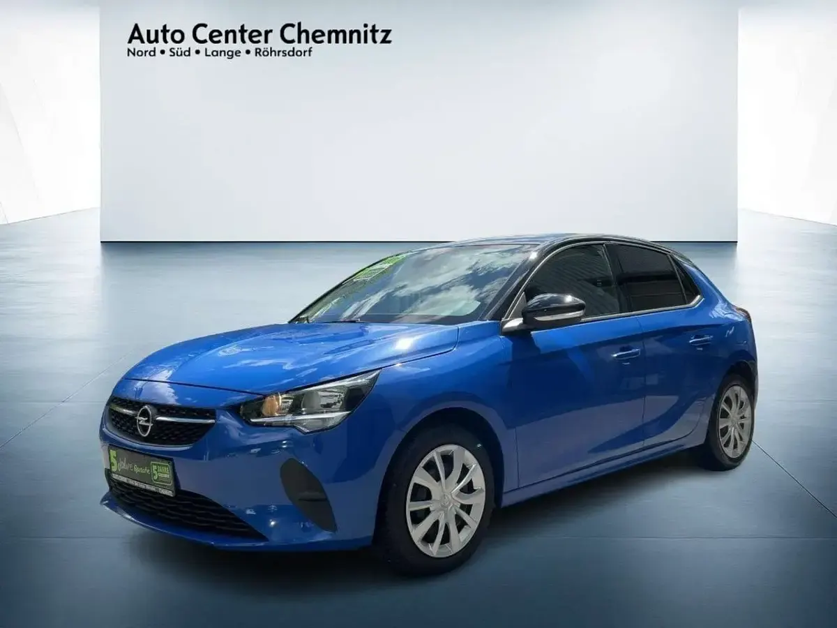 Gebraucht Opel Corsa Edition 75 PS (55 kW) 2023 Perl blau / black Kleinwagen