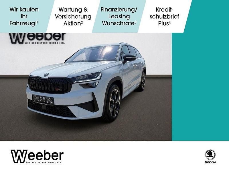 Weiß Neu 2025 Skoda Kodiaq RS SUV | 57.870 € (Fairer Preis) - Bild 1/4