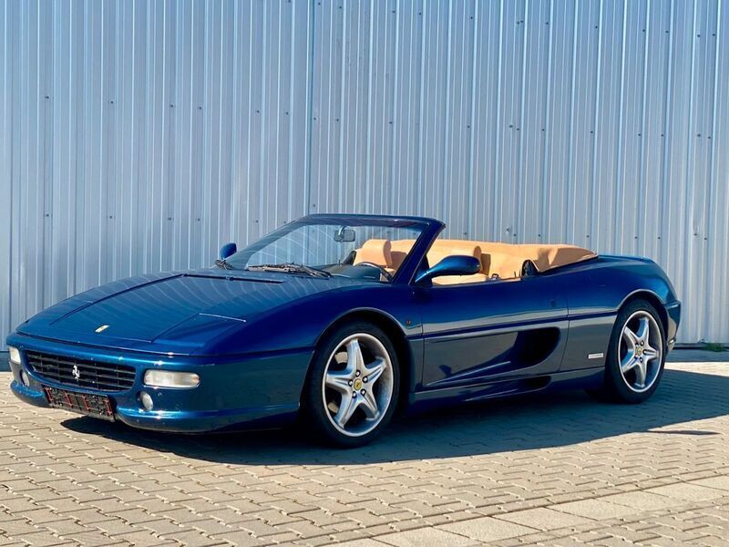 Blau Gebraucht 1999 Ferrari F355 Cabrio | 128.000 € - Bild 1/4