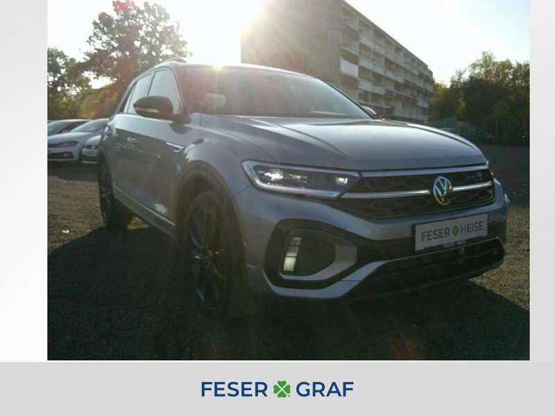 Pyritsilber metallic Gebraucht 2024 VW T-Roc R-line SUV | 28.450 € (Superpreis) - Bild 1/4