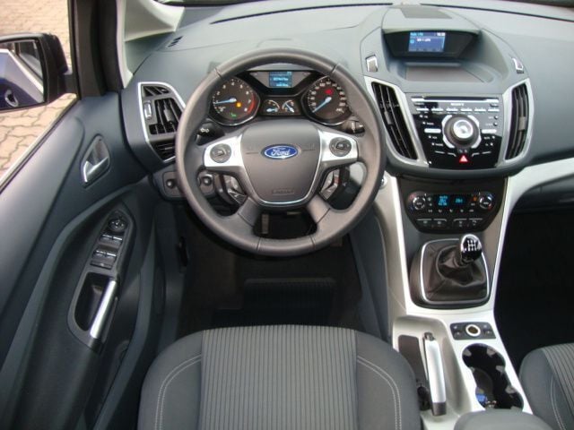 Gebraucht Ford C-MAX Titanium 125 PS (91 kW) 2010 Blau metallic Van / Kleinbus