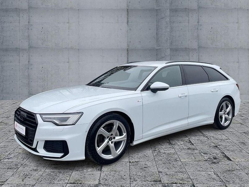 Gebraucht Audi A6 S-Line 204 PS (150 kW) 2022 Gletscherweiß metallic Kombi