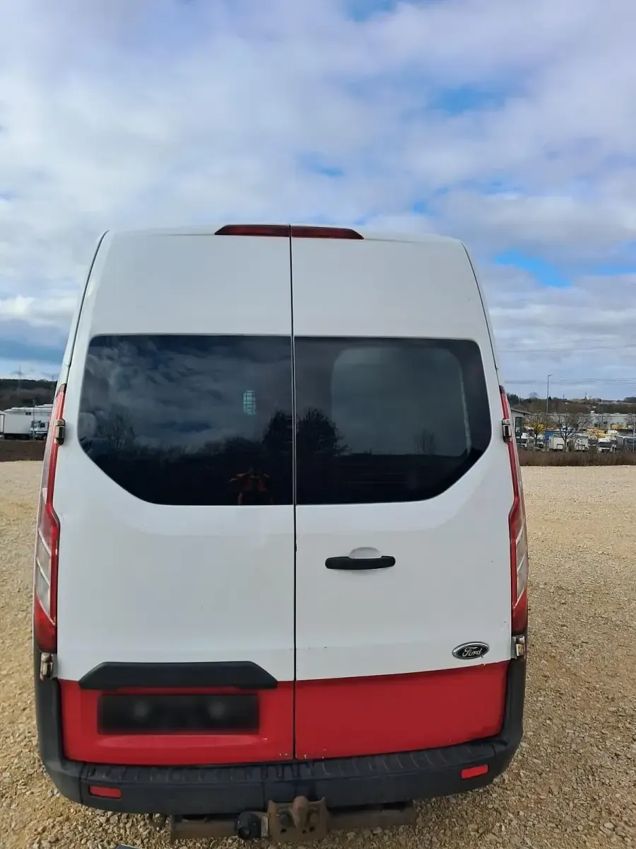 Gebraucht Ford Transit 101 PS (74 kW) 2015 Weiß Van / Kleinbus