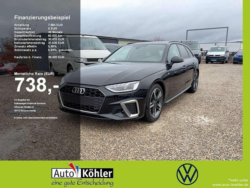 Gebraucht Audi A4 S-Line 163 PS (119 kW) 2024 Mythosschwarz Kombi
