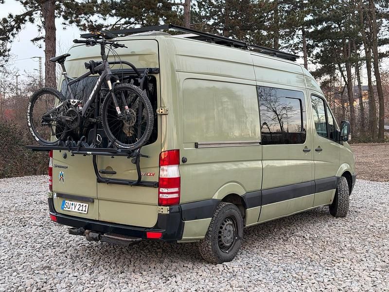 Gebraucht Mercedes Sprinter 108 PS (79 kW) 2008 Grün Van
