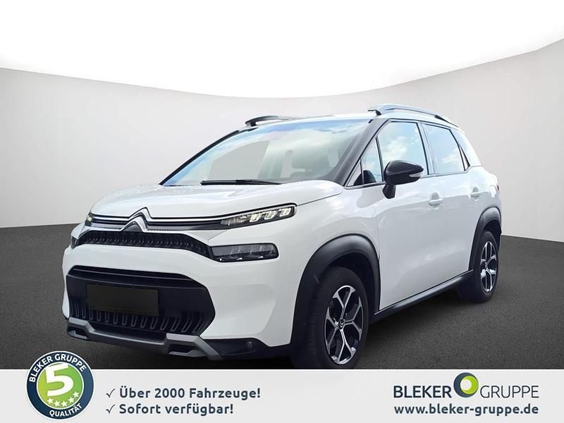 Gebraucht Citroën C3 Aircross Shine 110 PS (80 kW) 2023 Lack weiss banquise/typ aussenverkleidung spiegel flach standard SUV